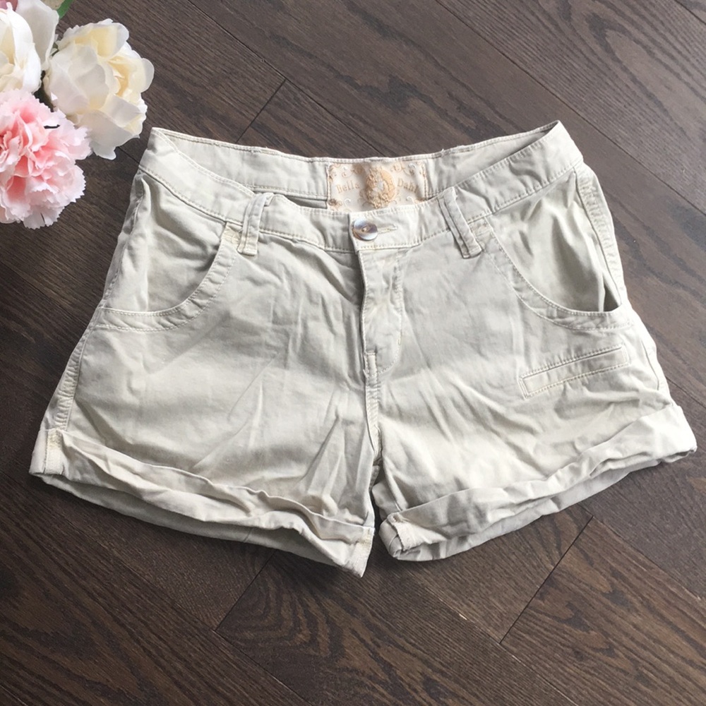 Bella Dahl Khaki Shorts